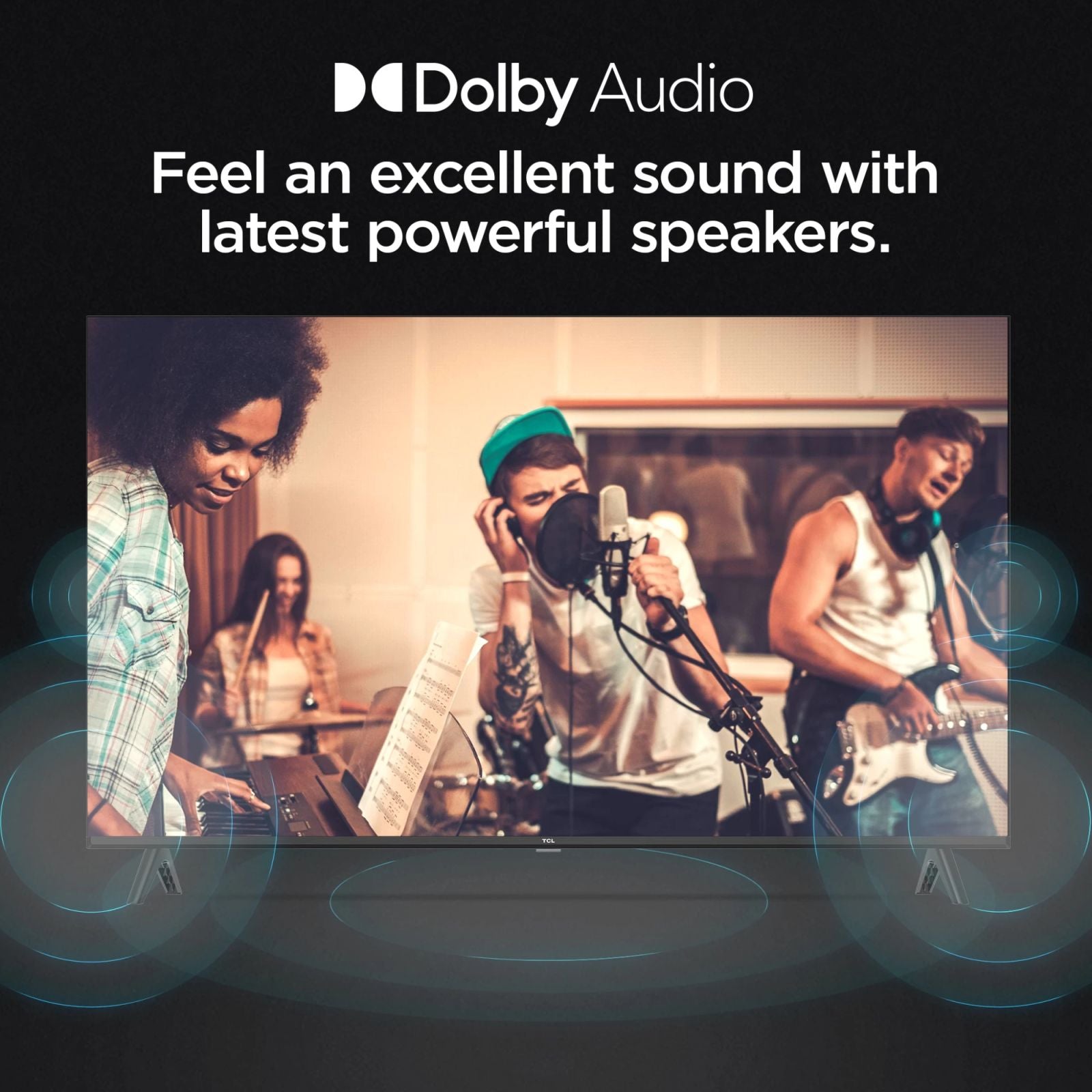 TCL S5500AF 81.28 cm (32 inch) Full HD LED Smart Android TV with Built- in Google Assistant (2024 model)