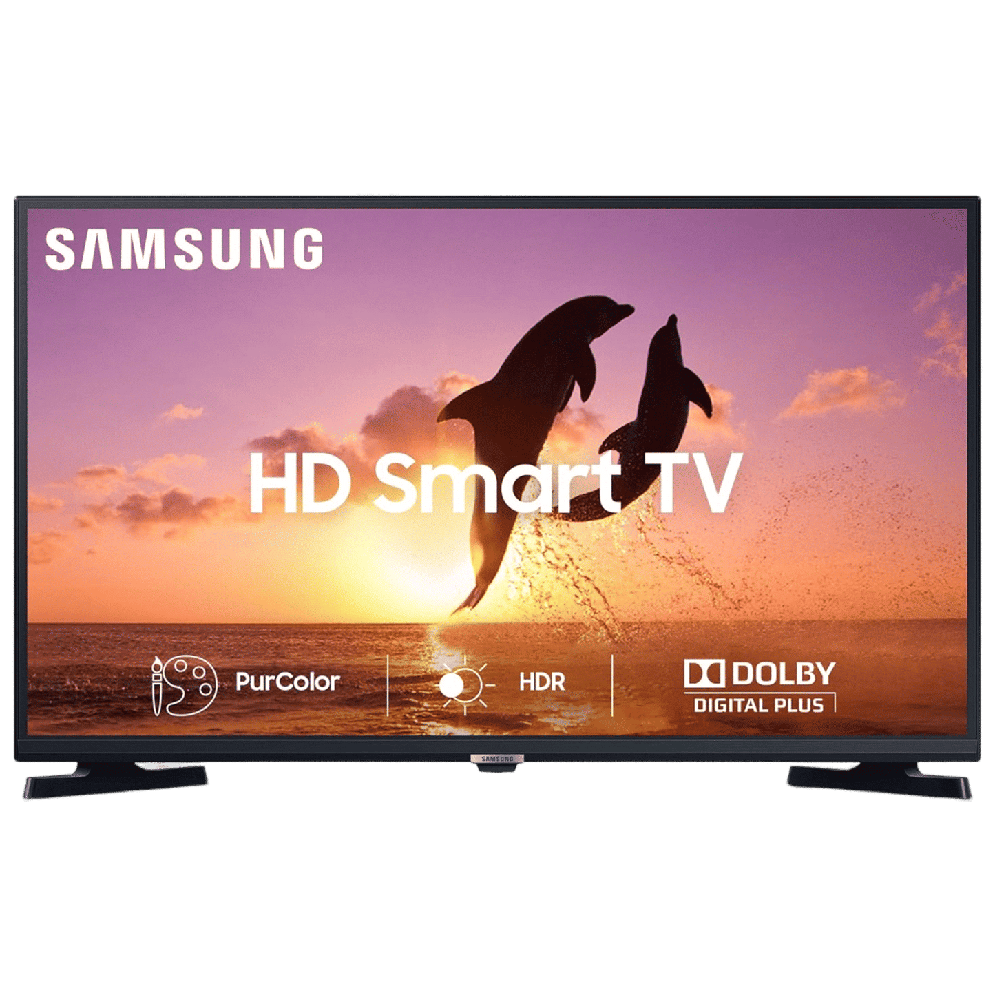 SAMSUNG T4380A Series 80 cm (32 inch) HD Ready LED Smart Tizen TV with PurColor (2022 model)