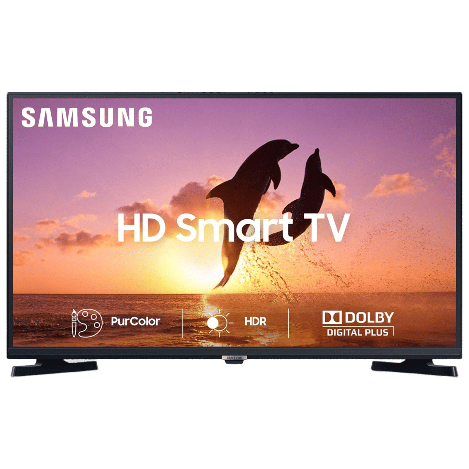 SAMSUNG T4380A Series 80 cm (32 inch) HD Ready LED Smart Tizen TV with PurColor (2022 model)