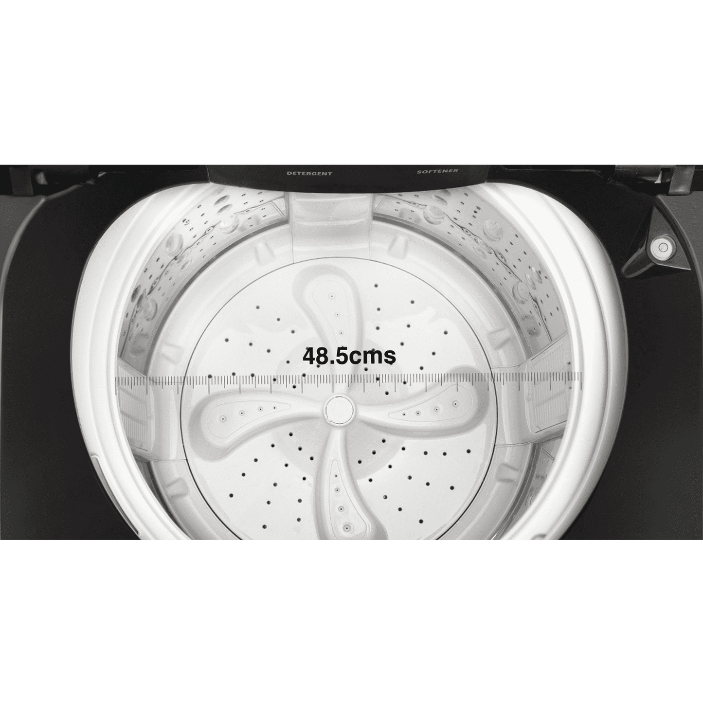 Panasonic 11 kg 5 Star Wi-Fi Fully Automatic Top Load Washing Machine (NA-F110VD1BB, Weather Alert & Recommendation, Black Silver)