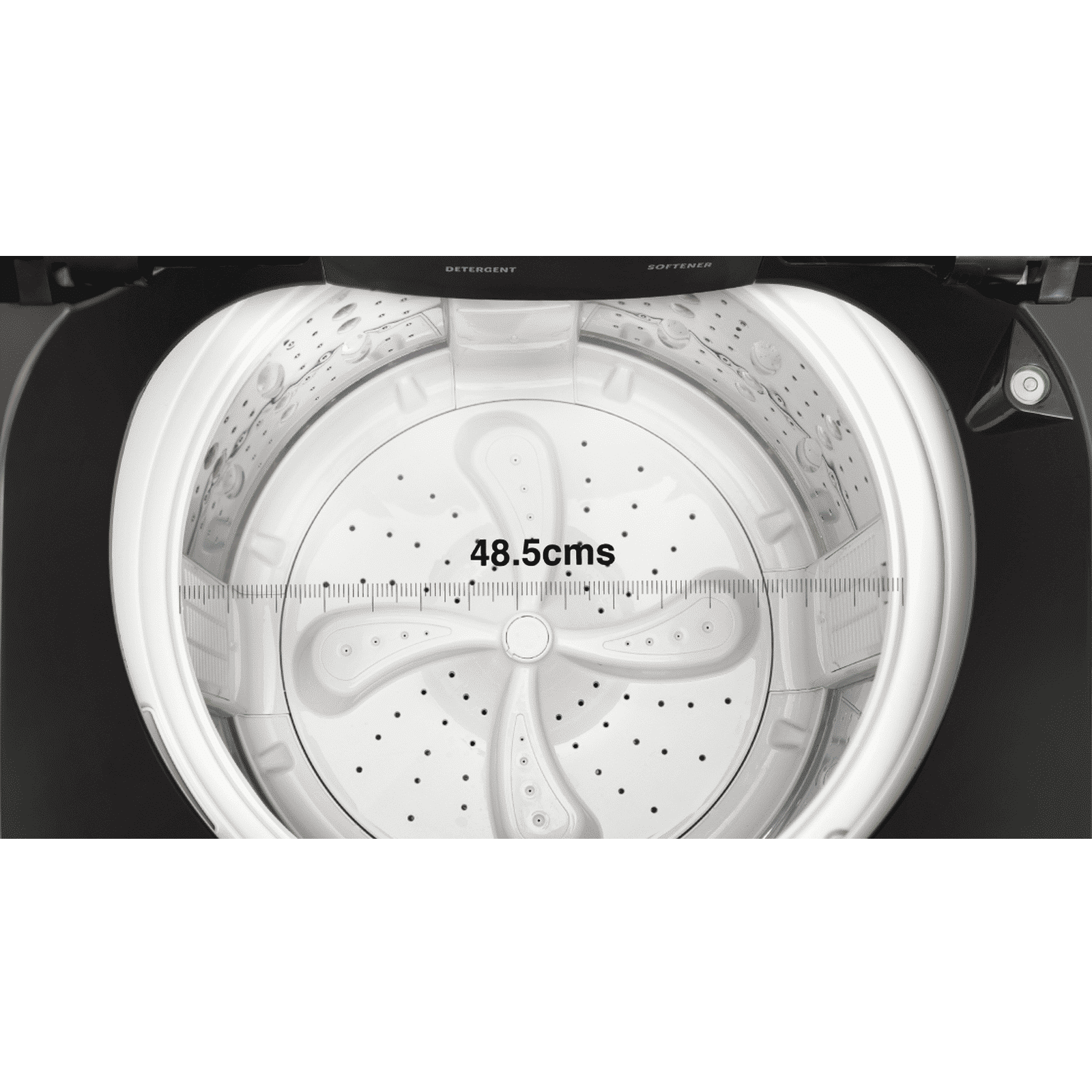 Panasonic 11 kg 5 Star Wi-Fi Fully Automatic Top Load Washing Machine (NA-F110VD1BB, Weather Alert & Recommendation, Black Silver)