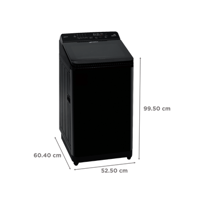 Panasonic 7 kg 5 Star Wi-Fi Fully Automatic Top Load Washing Machine (NA-F70V11PRB, Weather Alert & Recommendation, Jet Black)