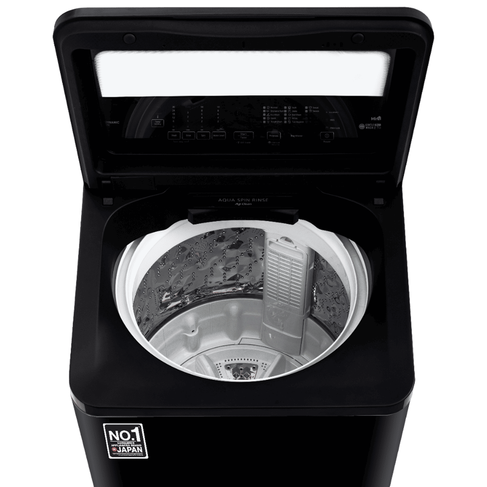 Panasonic 7 kg 5 Star Wi-Fi Fully Automatic Top Load Washing Machine (NA-F70V11PRB, Weather Alert & Recommendation, Jet Black)