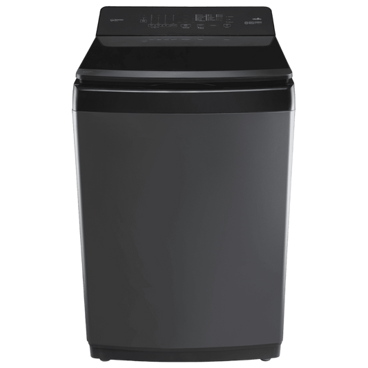 Panasonic 10 kg 5 Star Wi-Fi Fully Automatic Top Load Washing Machine (NA-F100VD1BB, Weather Alert & Recommendation, Black Silver)
