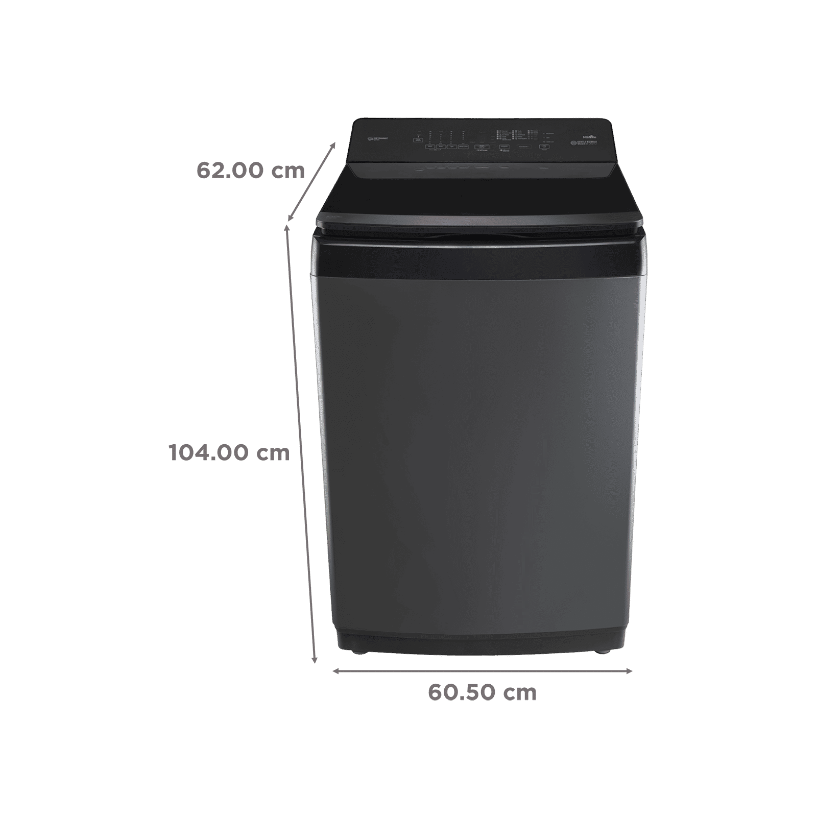 Panasonic 10 kg 5 Star Wi-Fi Fully Automatic Top Load Washing Machine (NA-F100VD1BB, Weather Alert & Recommendation, Black Silver)