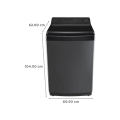 Panasonic 10 kg 5 Star Wi-Fi Fully Automatic Top Load Washing Machine (NA-F100VD1BB, Weather Alert & Recommendation, Black Silver)