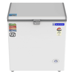 Blue Star NEYW Series 161 Litres 4 Star Single Door Deep Freezer (Static Cooling Technology, CF4-180NEYW, White)