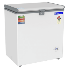 Blue Star NEYW Series 161 Litres 4 Star Single Door Deep Freezer (Static Cooling Technology, CF4-180NEYW, White)