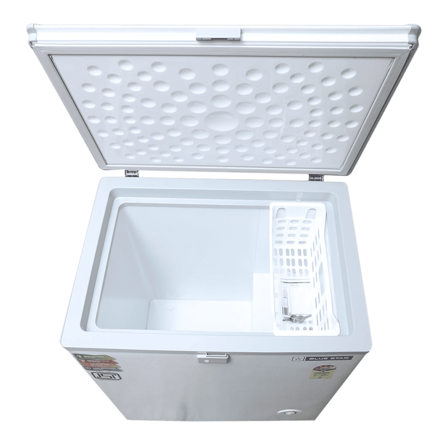 Blue Star NEYW Series 161 Litres 4 Star Single Door Deep Freezer (Static Cooling Technology, CF4-180NEYW, White)