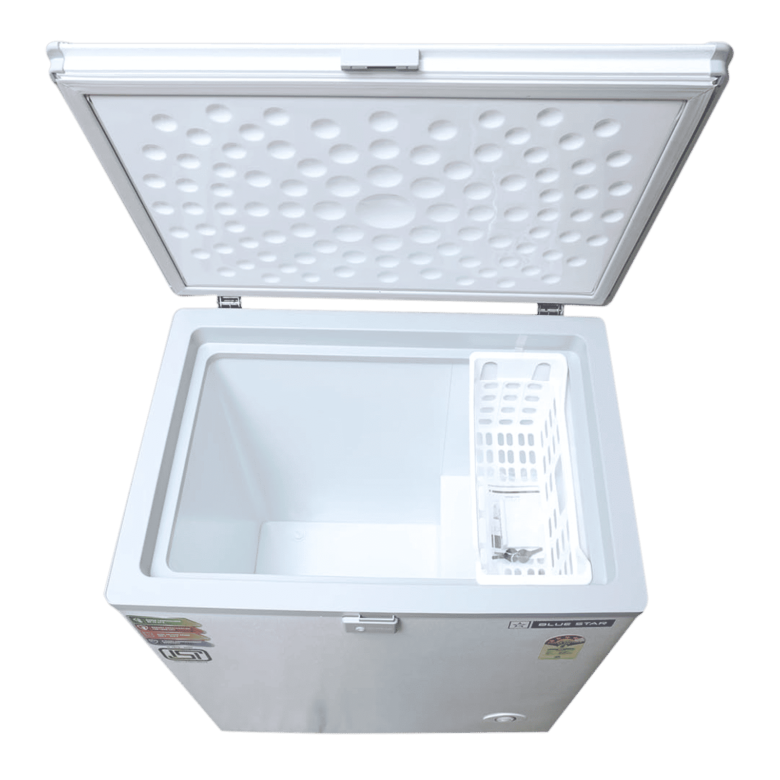 Blue Star NEYW Series 161 Litres 4 Star Single Door Deep Freezer (Static Cooling Technology, CF4-180NEYW, White)