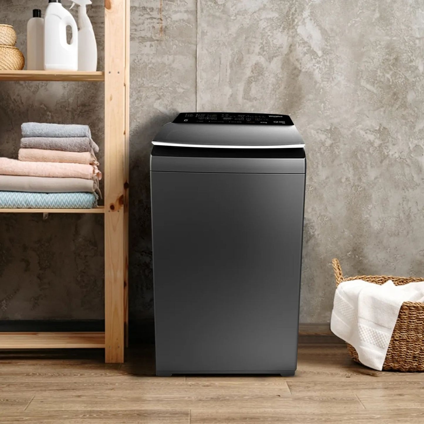 Whirlpool 8 kg 5 Star Fully Automatic Top Load Washing Machine (360° Bloomwash Pro, 31670, Catalytic Soak, Graphite)