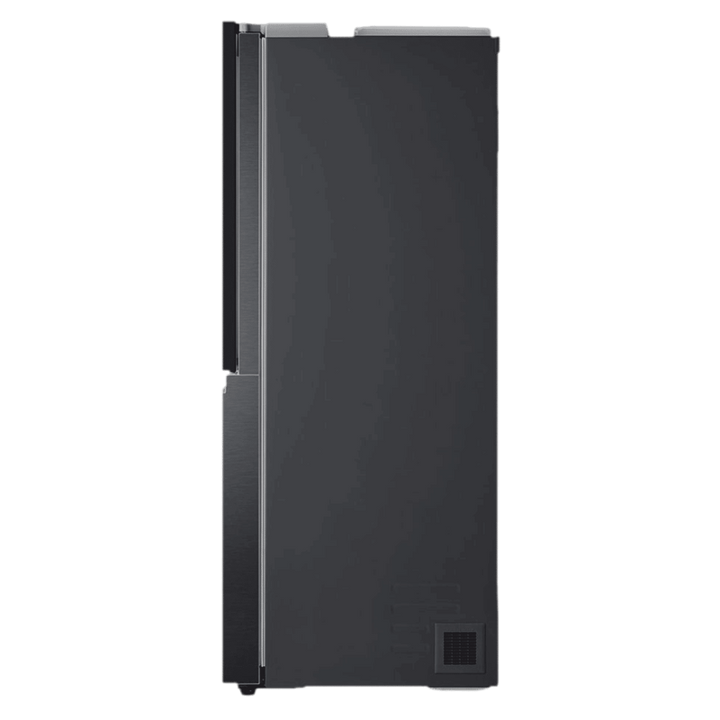 LG 630 Litres 3 Star Frost Free Side by Side Door Smart Wifi Enabled Refrigerator with Multi Air Flow (GL-X257AMC3, Matt Black)