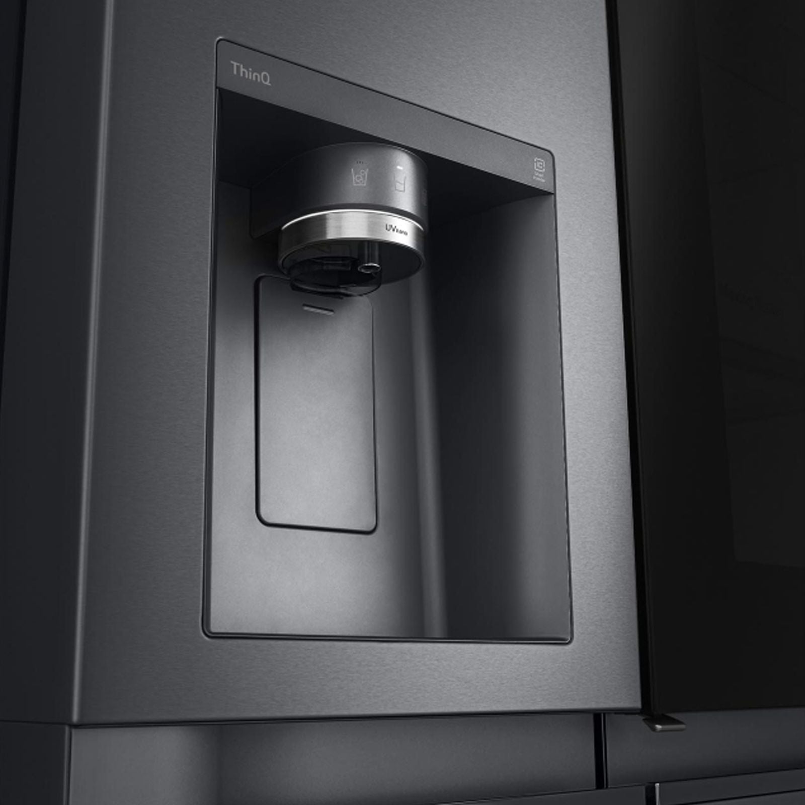 LG 630 Litres 3 Star Frost Free Side by Side Door Smart Wifi Enabled Refrigerator with Multi Air Flow (GL-X257AMC3, Matt Black)