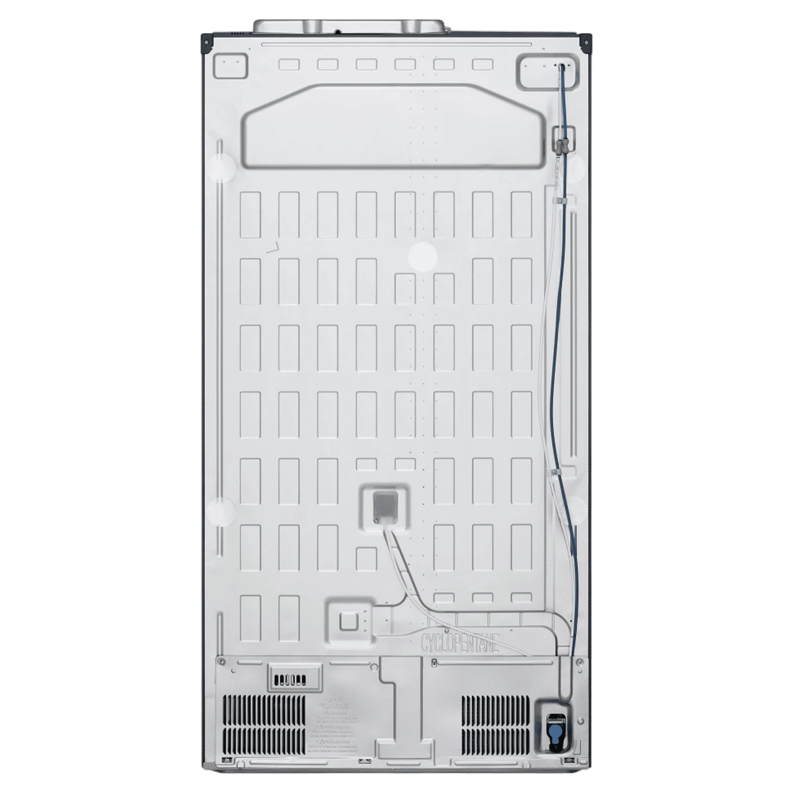 LG 630 Litres 3 Star Frost Free Side by Side Door Smart Wifi Enabled Refrigerator with Multi Air Flow (GL-X257AMC3, Matt Black)