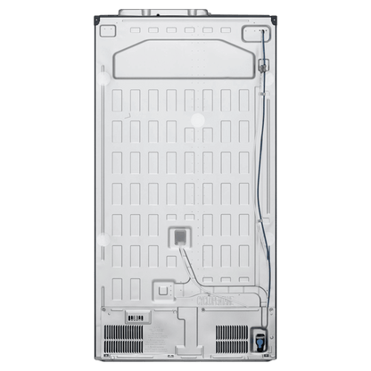 LG 630 Litres 3 Star Frost Free Side by Side Door Smart Wifi Enabled Refrigerator with Multi Air Flow (GL-X257AMC3, Matt Black)