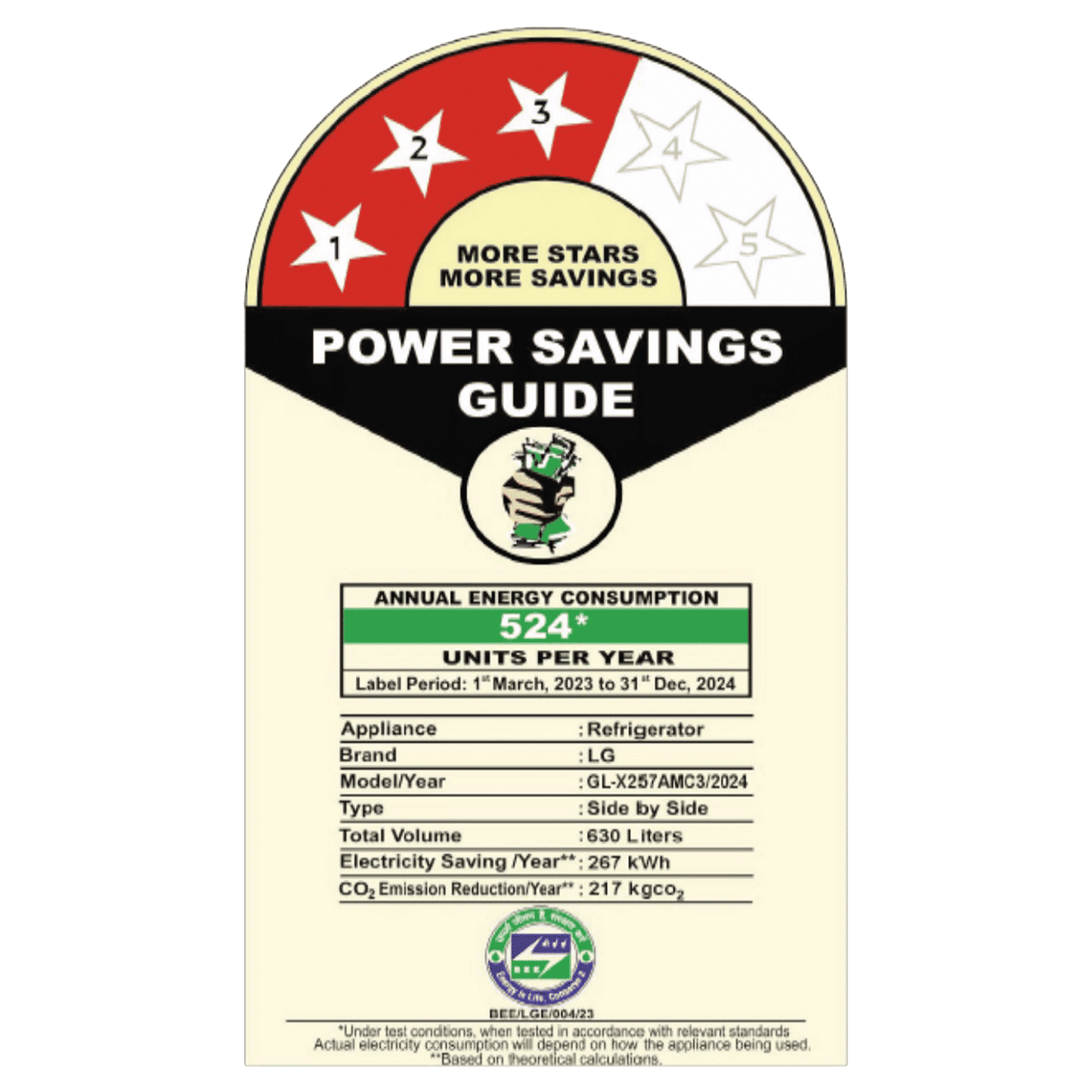 LG 630 Litres 3 Star Frost Free Side by Side Door Smart Wifi Enabled Refrigerator with Multi Air Flow (GL-X257AMC3, Matt Black)