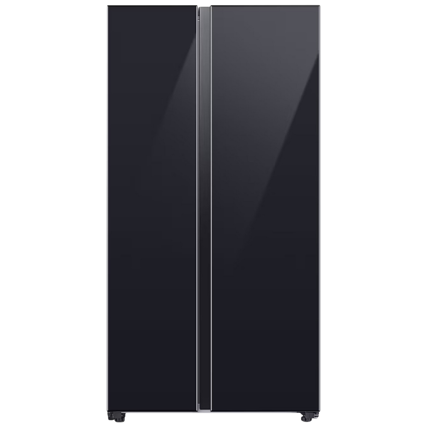 SAMSUNG 653 Litres 3 Star Frost Free Side by Side Door Smart Wifi Enabled Refrigerator with Twin Cooling Plus Technology (RS76CB81A333/HL, Glam Deep Charcoal)