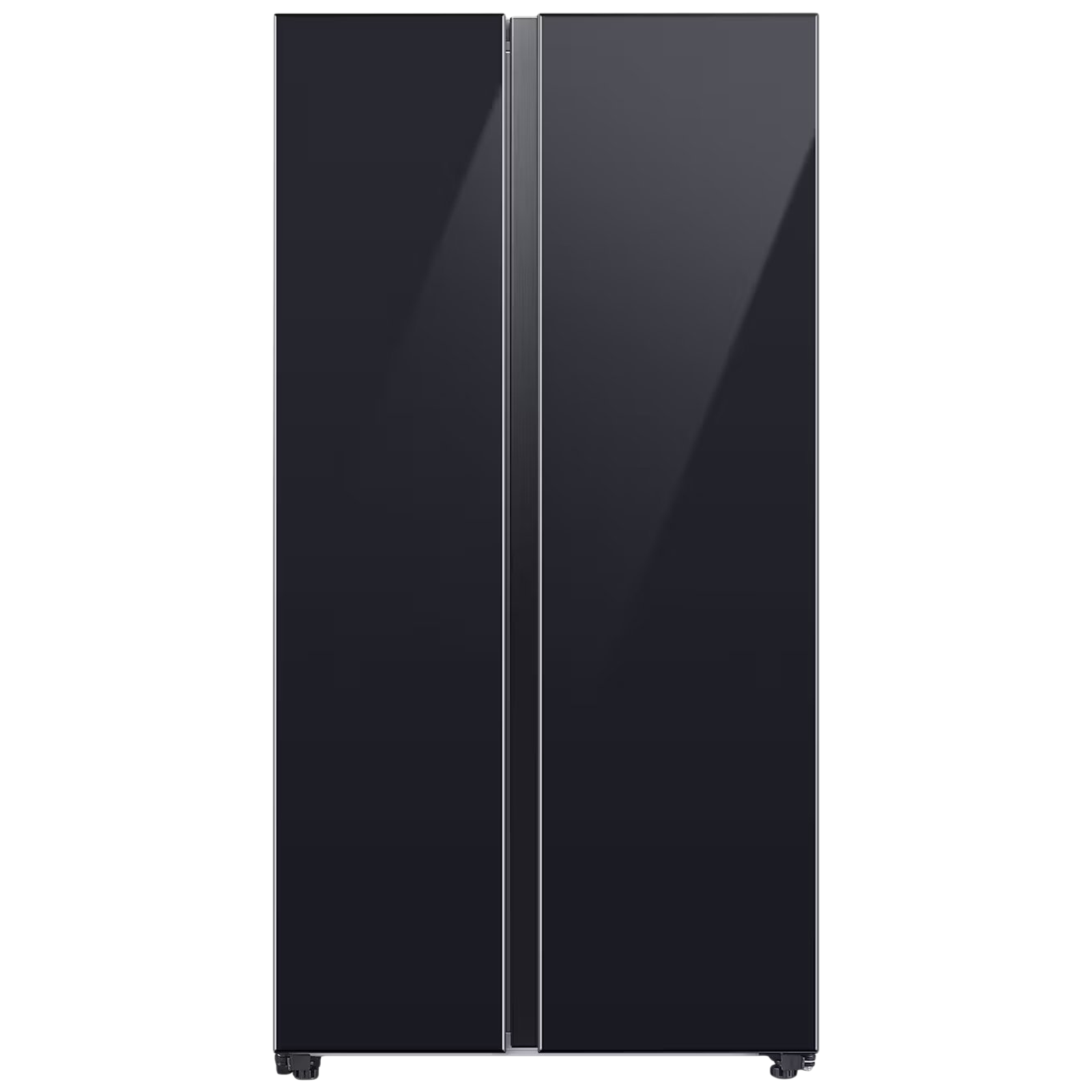 SAMSUNG 653 Litres 3 Star Frost Free Side by Side Door Smart Wifi Enabled Refrigerator with Twin Cooling Plus Technology (RS76CB81A333/HL, Glam Deep Charcoal)