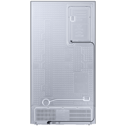SAMSUNG 653 Litres 3 Star Frost Free Side by Side Door Smart Wifi Enabled Refrigerator with Twin Cooling Plus Technology (RS76CB81A333/HL, Glam Deep Charcoal)