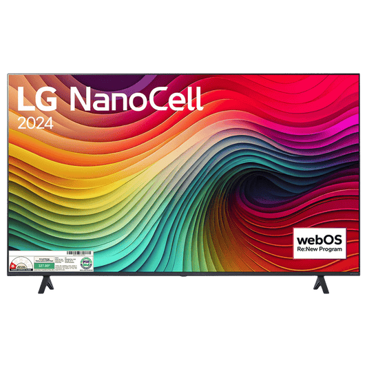LG NANO80 Nano Cell 165.1 cm (65 inch) 4K Ultra HD Smart WebOS TV with AI Customization (2025 model)