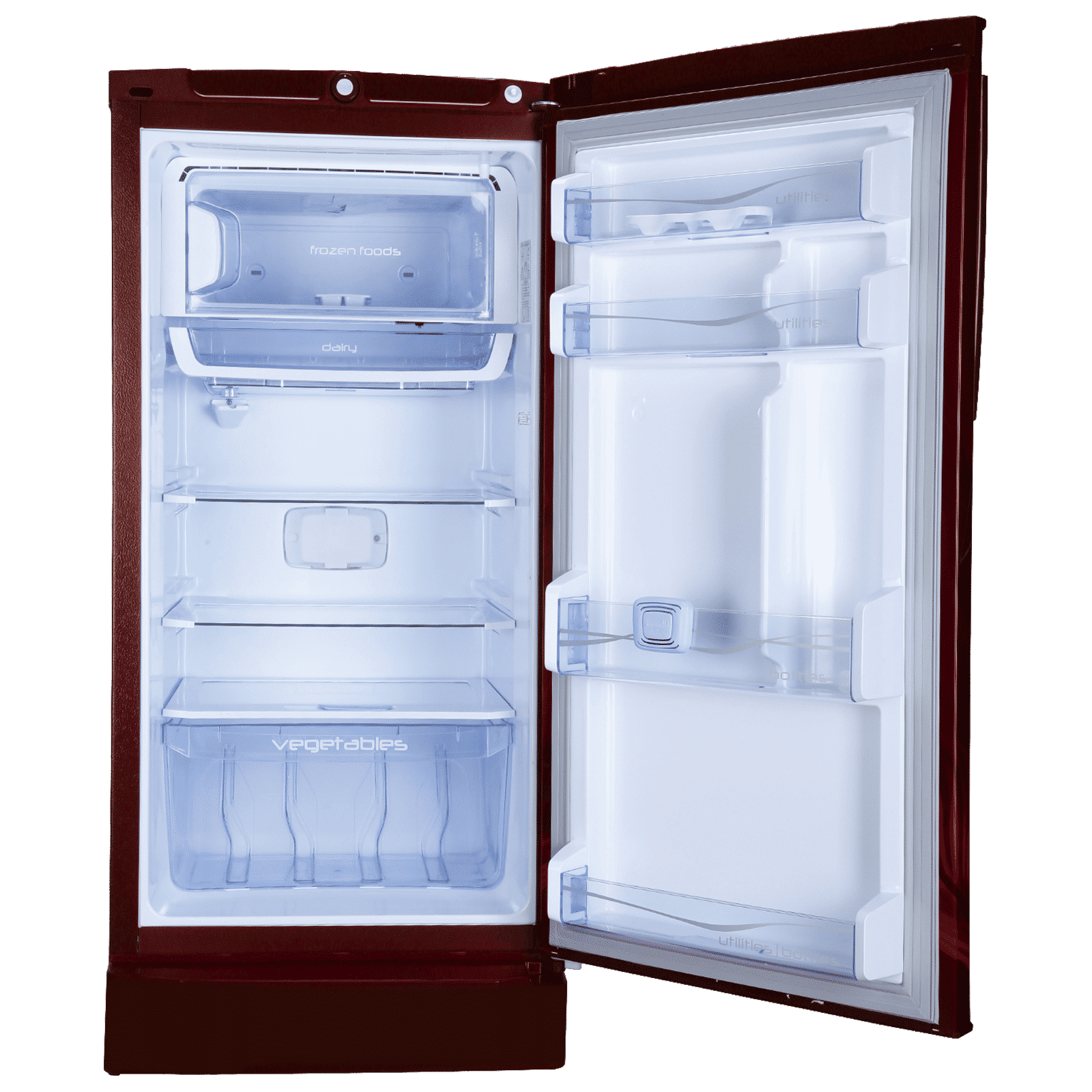Godrej Edge Pro 205 Litres 3 Star Direct Cool Single Door Refrigerator with Advanced Capillary Technology (RD EDGEPRO 230C TAF, Marine Wine)