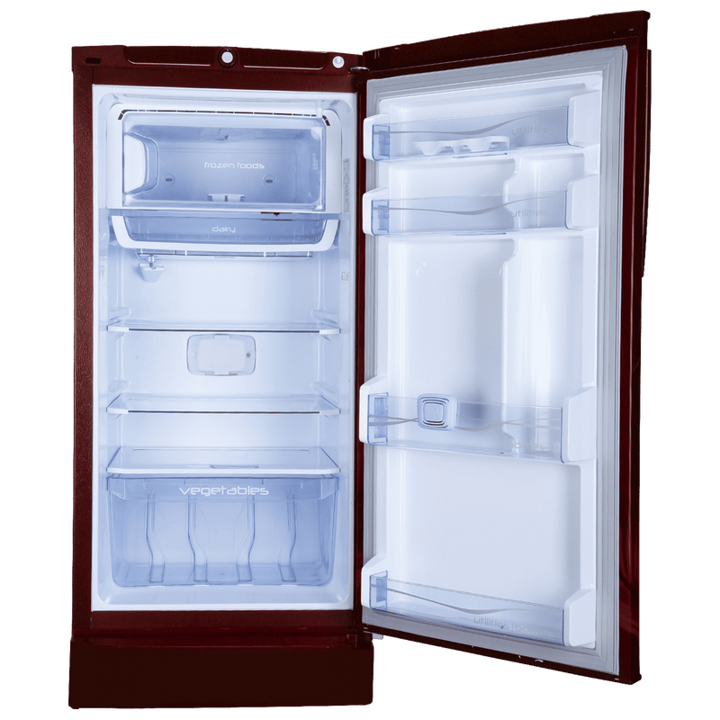 Godrej Edge Pro 205 Litres 3 Star Direct Cool Single Door Refrigerator with Advanced Capillary Technology (RD EDGEPRO 230C TAF, Marine Wine)