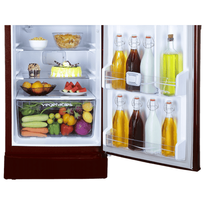 Godrej Edge Pro 205 Litres 3 Star Direct Cool Single Door Refrigerator with Advanced Capillary Technology (RD EDGEPRO 230C TAF, Marine Wine)