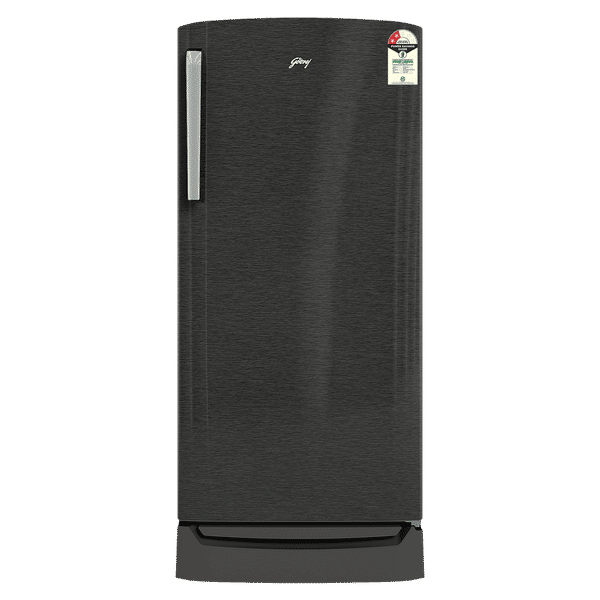 Godrej Edge Marvel 184 Litres 2 Star Direct Cool Single Door Refrigerator with Advanced Capillary Technology (RD EMARVEL 207B TDF, Fossil Steel)