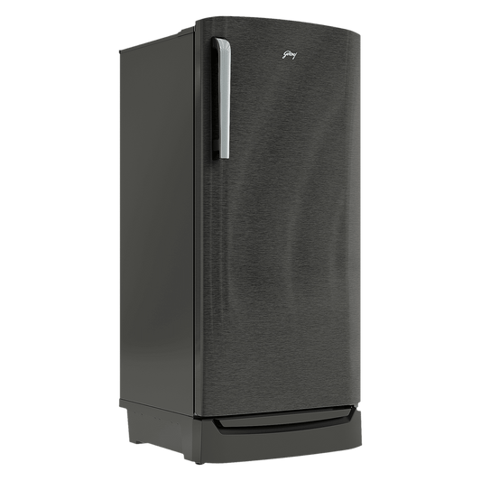 Godrej Edge Marvel 184 Litres 2 Star Direct Cool Single Door Refrigerator with Advanced Capillary Technology (RD EMARVEL 207B TDF, Fossil Steel)