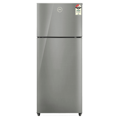 Godrej Eon Alpha 238 Litres 3 Star Frost Free Double Door Refrigerator with Advanced Inverter Technology (RT EON ALPHA 270C RI ST GL, Steel Glow)