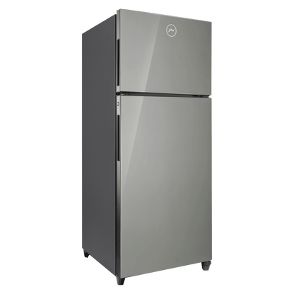 Godrej Eon Alpha 238 Litres 3 Star Frost Free Double Door Refrigerator with Advanced Inverter Technology (RT EON ALPHA 270C RI ST GL, Steel Glow)