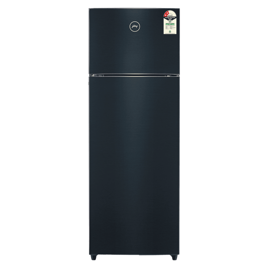 Godrej Eon Valor 272 Litres 2 Star Frost Free Double Door Refrigerator with Cool Balance Technology (RT EONVALOR 310B RI, Fossil Steel)