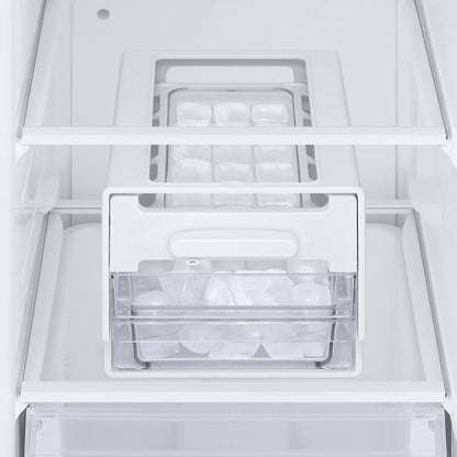 SAMSUNG 653 Litres 3 Star Frost Free Side by Side Door Smart Wifi Enabled Refrigerator with Twin Cooling Plus Technology (RS76CB81A312/HL, Clean White)