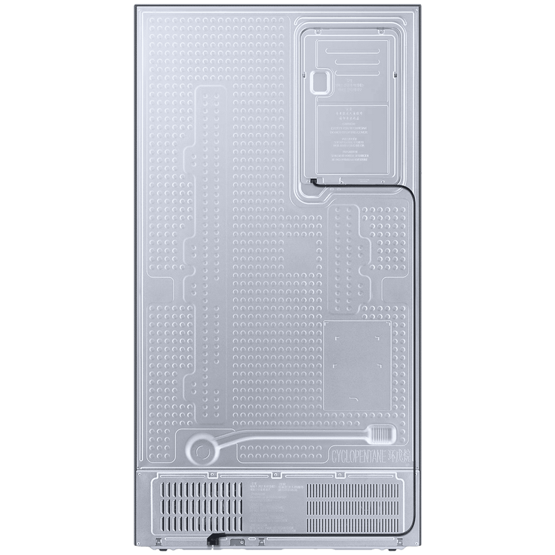 SAMSUNG 653 Litres 3 Star Frost Free Side by Side Door Smart Wifi Enabled Refrigerator with Twin Cooling Plus Technology (RS76CB81A312/HL, Clean White)