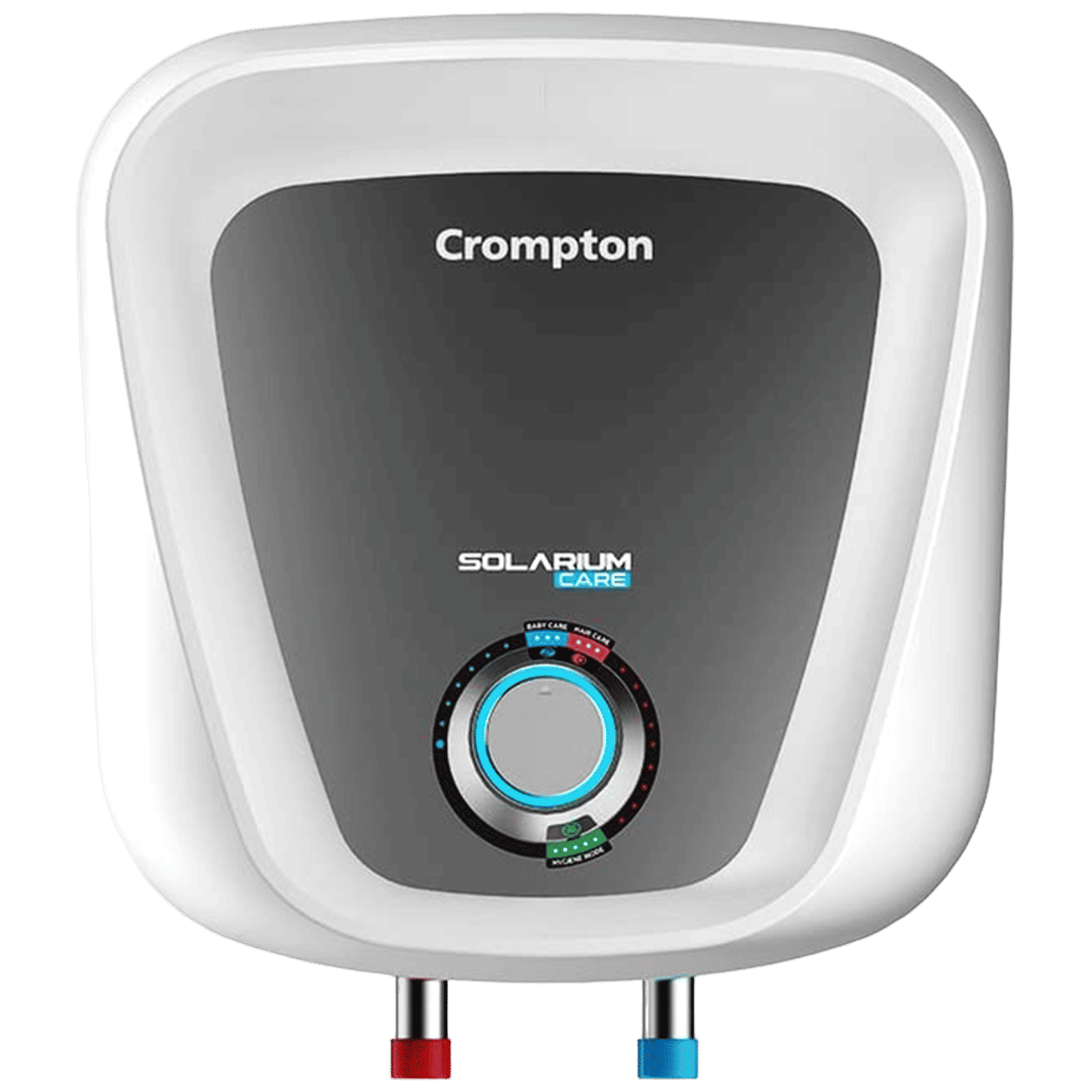 Crompton Solarium Care 6 Litre 5 Star Vertical Storage Geyser with Cutting-Edge Technology (White)