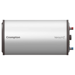 Crompton Versa Hz RHS 10 Litre 3 Star Horizontal Storage Geyser with Powerful Heating Element (Ivory)