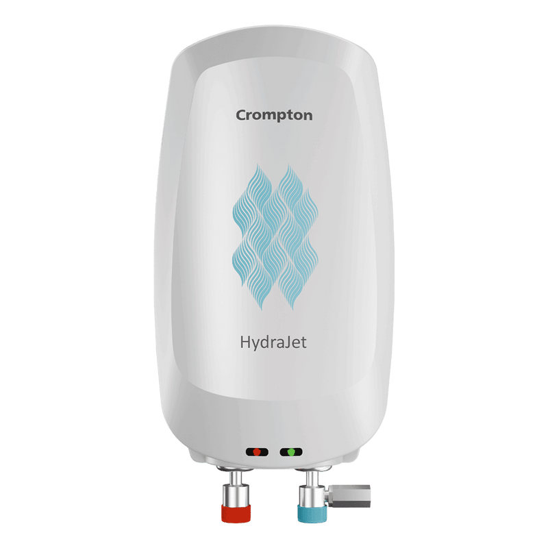 Crompton Hydrajet 3 Litre 5 Star Vertical Instant Geyser with Advanced 4 Level Safety (White)
