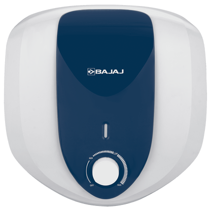 BAJAJ Armor Series Pentacle 15 Litre 5 Star Vertical Storage Geyser with Swirl Flow Technology (White and Blue)