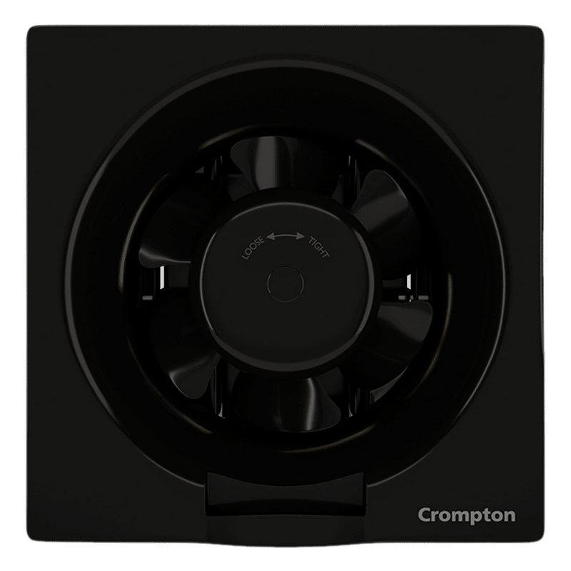 Crompton Brisk Air Plus 6 Inch 150mm Exhaust Fan (Auto Dust Protection Shutters)-1