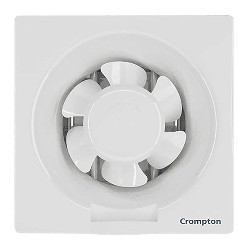 Crompton Brisk Air Plus 6 Inch 150mm Exhaust Fan (Auto Dust Protection Shutters)-2