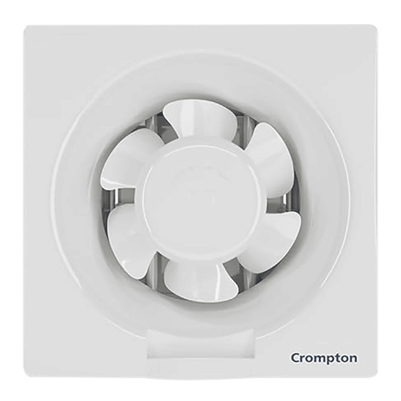 Crompton Brisk Air Plus 6 Inch 150mm Exhaust Fan (Auto Dust Protection Shutters)-2