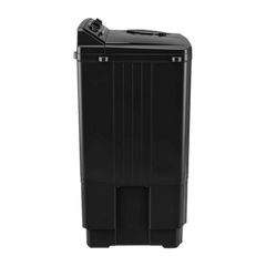 LG 8.5 kg 5 Star Semi Automatic Washing Machine with Roller Jet Pulsator (P8535SLMZ, Full Black)