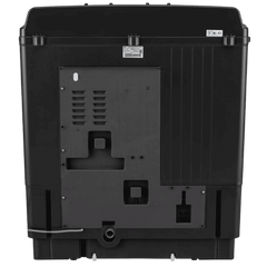 LG 8.5 kg 5 Star Semi Automatic Washing Machine with Roller Jet Pulsator (P8535SLMZ, Full Black)