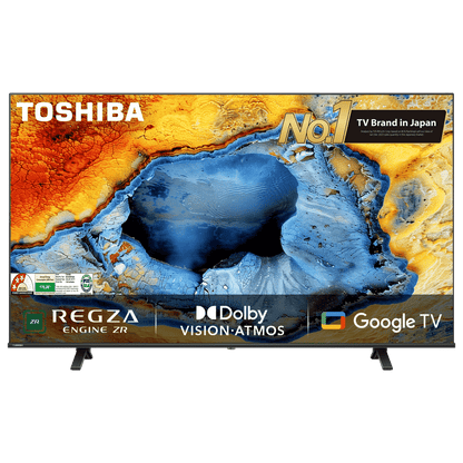 TOSHIBA C350NP 139 cm (55 inch) 4K Ultra HD LED Google TV with Regza Engine 4K (2024 model)