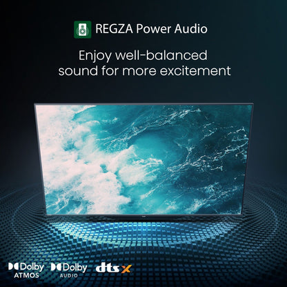 TOSHIBA C350NP 139 cm (55 inch) 4K Ultra HD LED Google TV with Regza Engine 4K (2024 model)