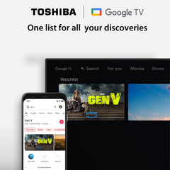 TOSHIBA C350NP 139 cm (55 inch) 4K Ultra HD LED Google TV with Regza Engine 4K (2024 model)