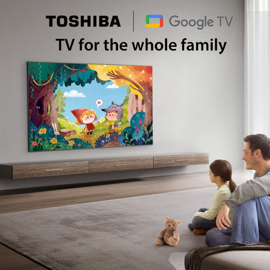 TOSHIBA C350NP 139 cm (55 inch) 4K Ultra HD LED Google TV with Regza Engine 4K (2024 model)