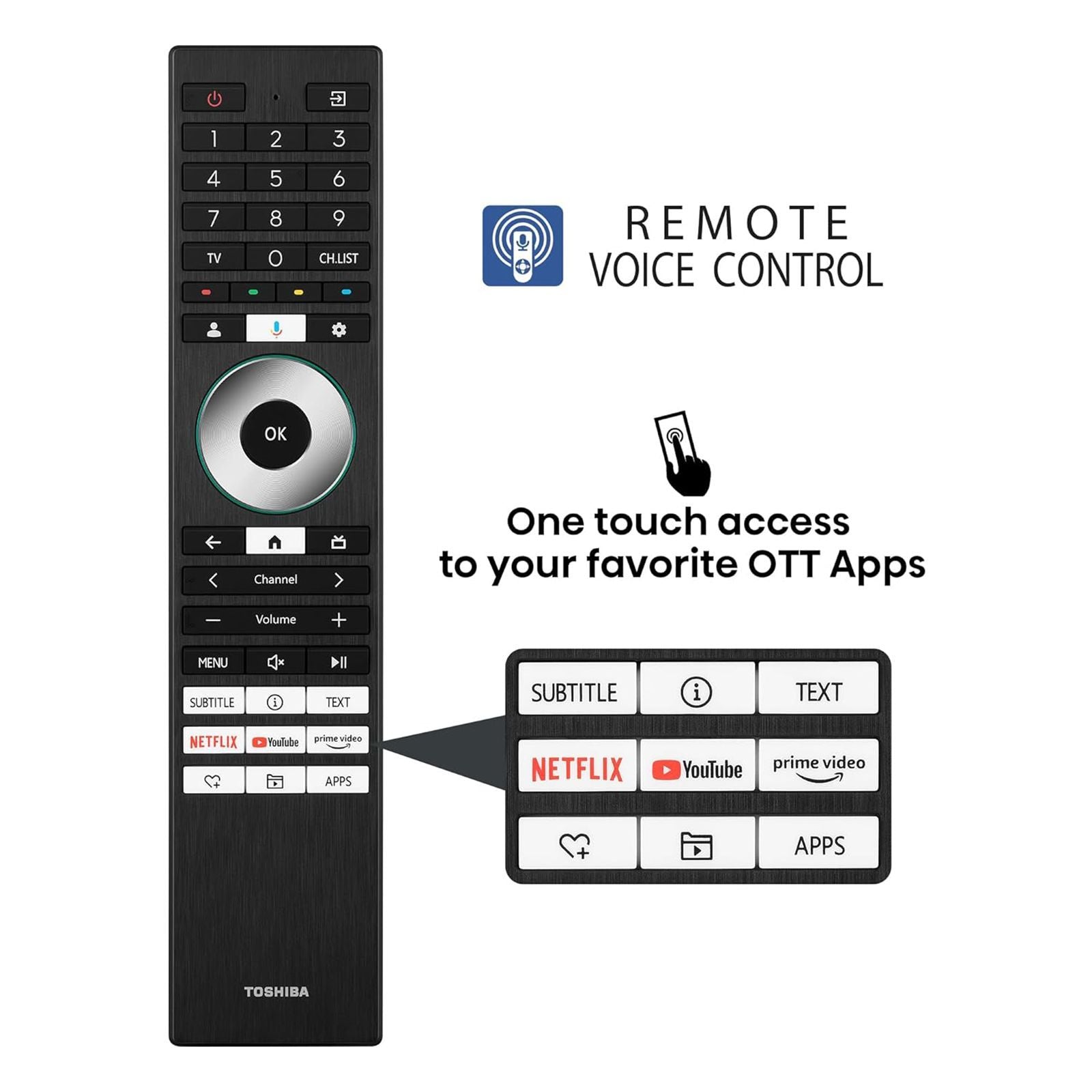 TOSHIBA C350NP 139 cm (55 inch) 4K Ultra HD LED Google TV with Regza Engine 4K (2024 model)