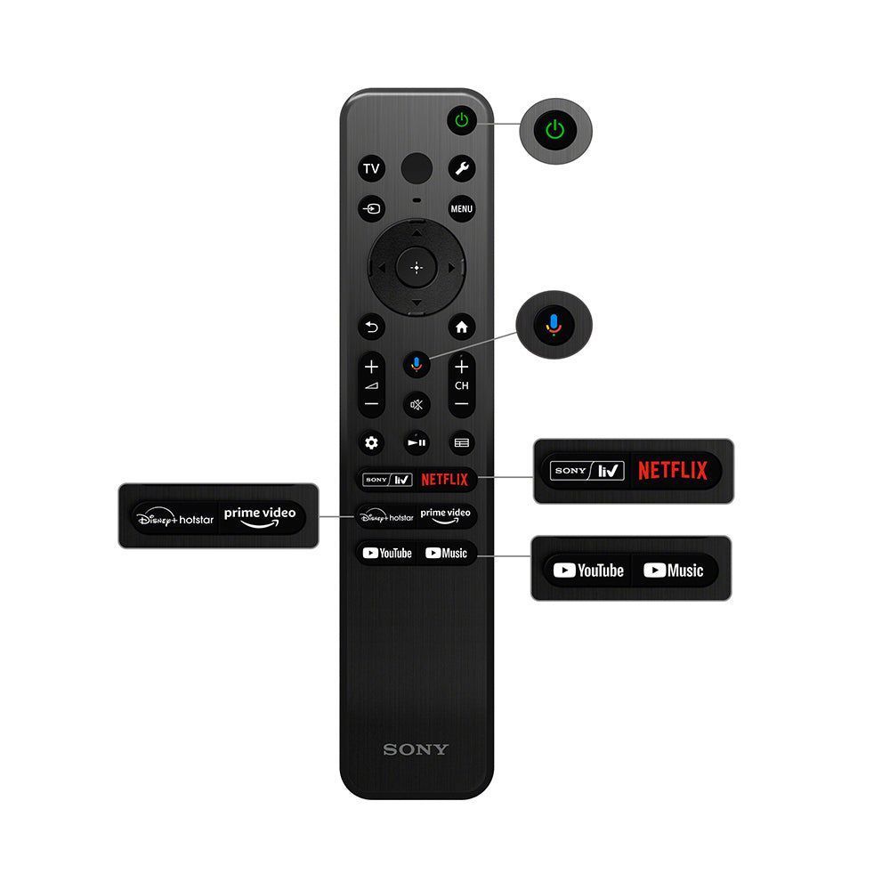 SONY BRAVIA 2 127 cm (50 inch) 4K Ultra HD LCD Smart Android TV with Auto HDR Tone Mapping(2024 Model)