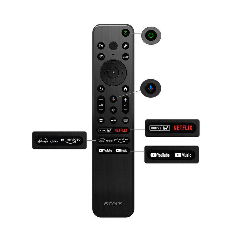 SONY BRAVIA 2 127 cm (50 inch) 4K Ultra HD LCD Smart Android TV with Auto HDR Tone Mapping(2024 Model)